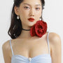 Rodney Floral Silk Choker - MEAN BLVD