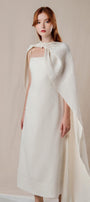 Roise A-line Sleeveless Ribbed Burlap Midi Dress - MEAN BLVD