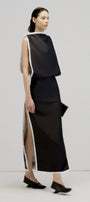 Romie Piping Midi Dress - MEAN BLVD