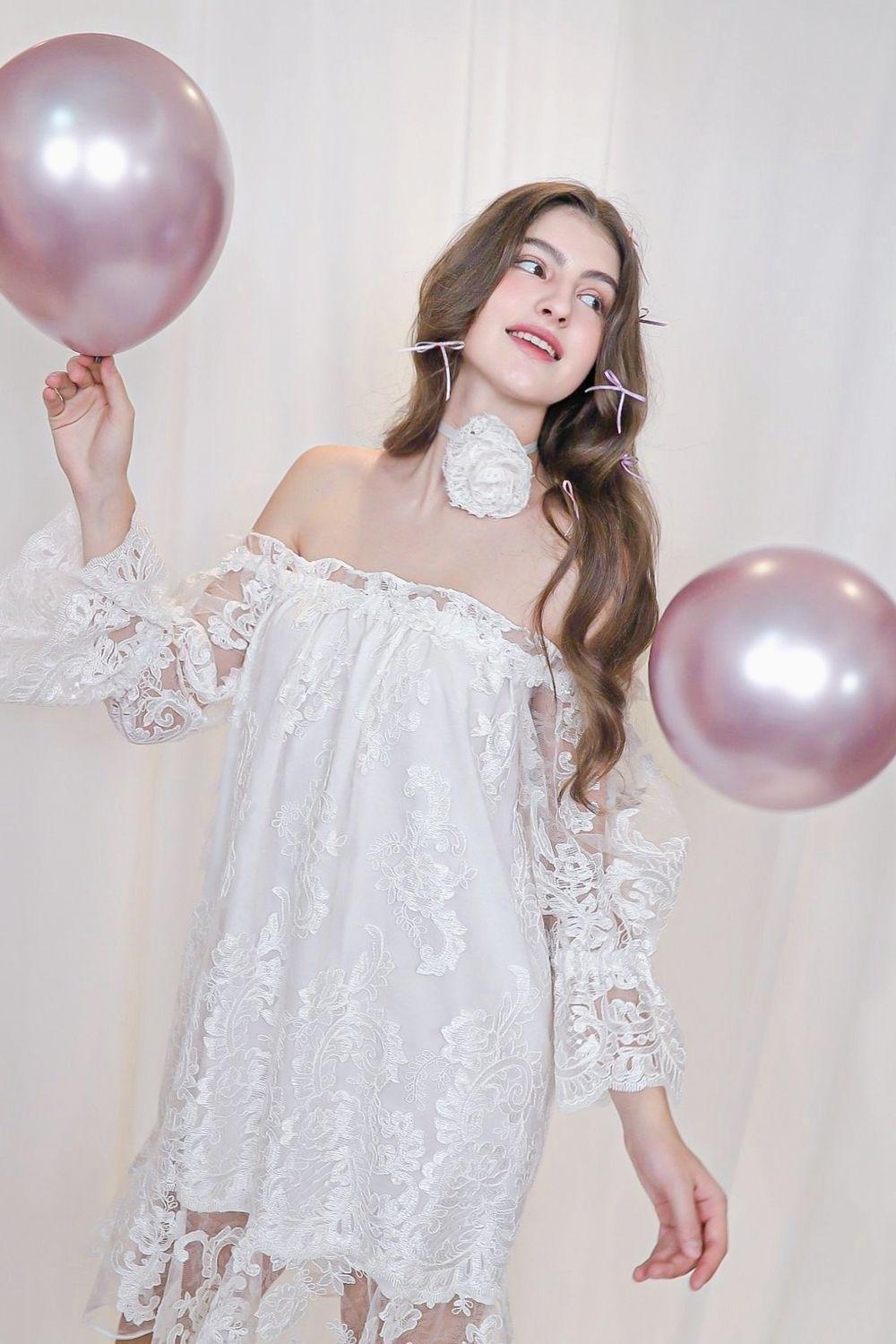 simple lace wedding dress pinterest Orla main image 1