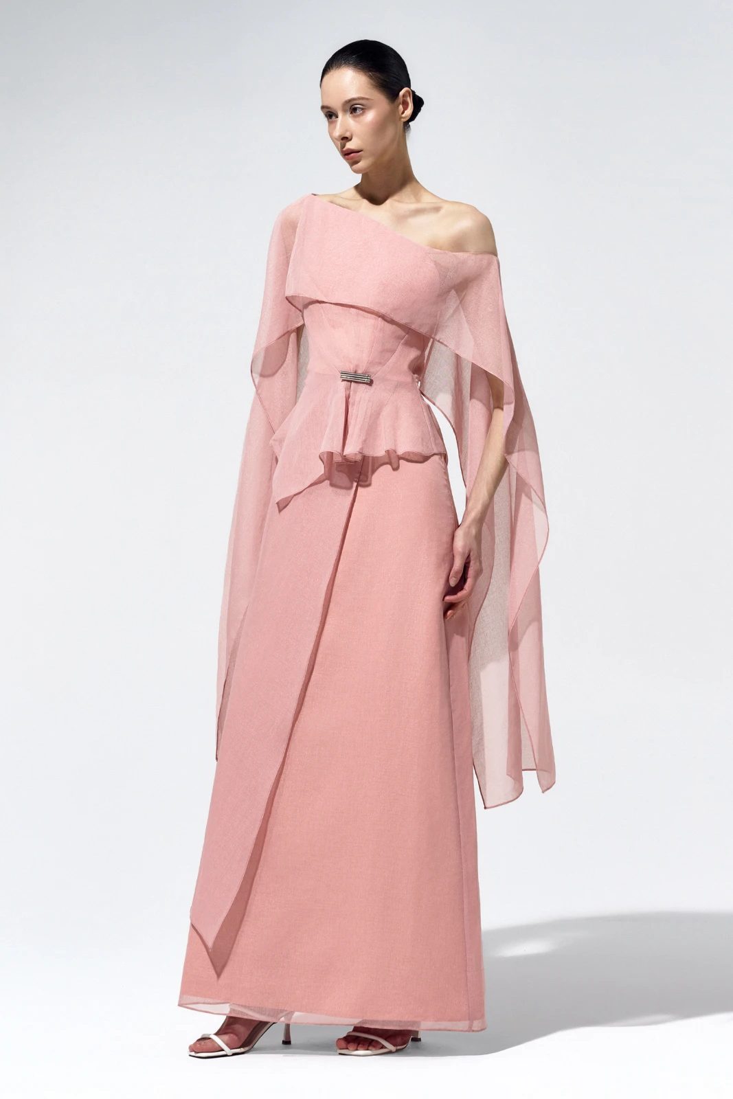 Rosalie One-Shoulder Maxi Dress - MEAN BLVD
