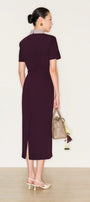 Rosalind Collared Midi Dress - MEAN BLVD