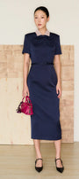 Rosalind Collared Midi Dress - MEAN BLVD