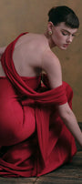 Rosalind Draped Maxi Dress - MEAN BLVD