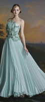 Rosée Floral Applique Gown - MEAN BLVD