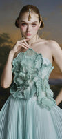 Rosée Floral Applique Gown - MEAN BLVD