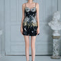 Ruby A-line Spaghetti Strap Sequin Mini Dress - MEAN BLVD