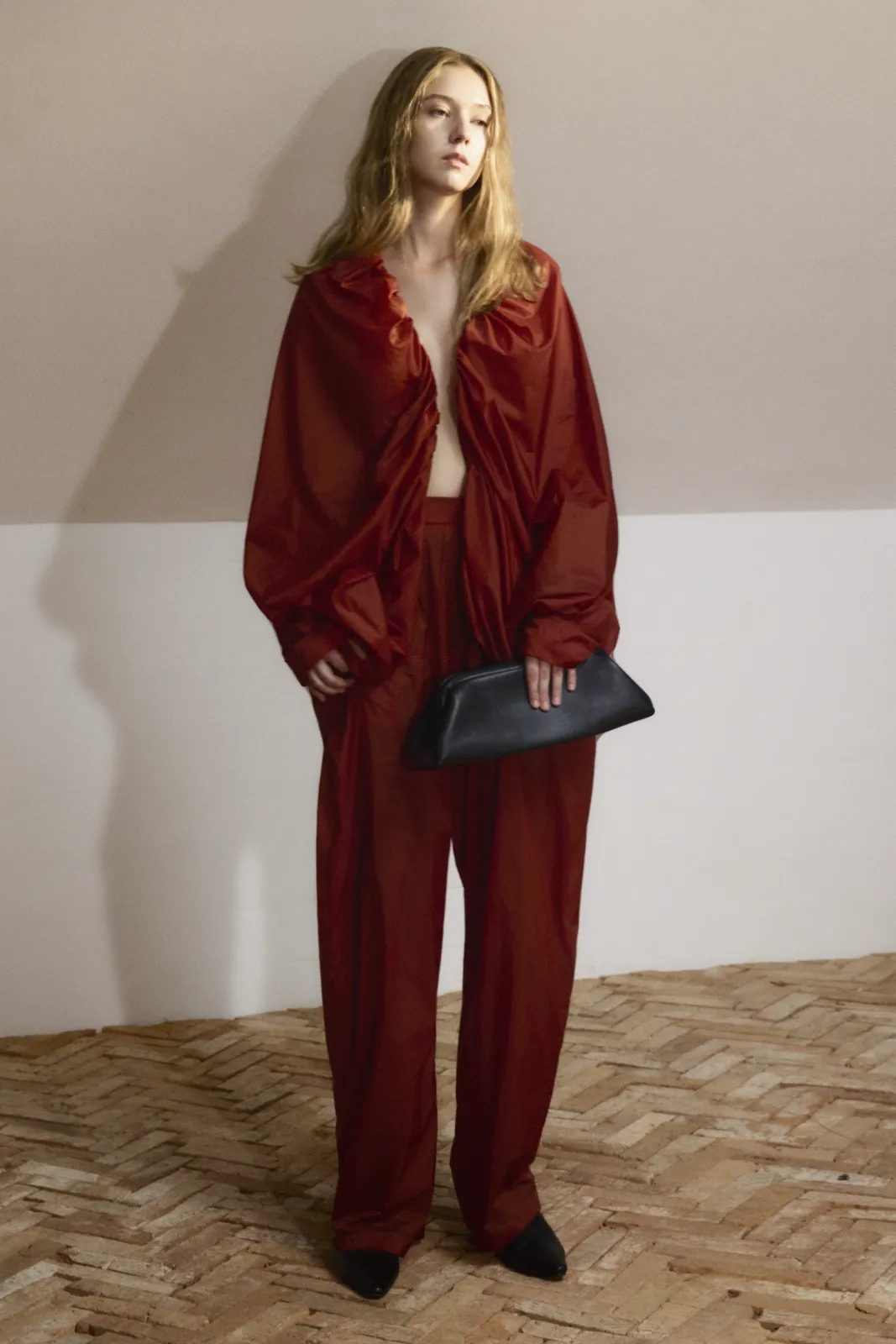 Ruby Draped Jacket - MEAN BLVD