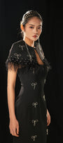 Rylie Sheath Feather Twill Floor Length Set - MEAN BLVD