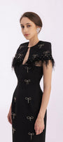 Rylie Sheath Feather Twill Floor Length Set - MEAN BLVD