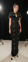 Rylie Sheath Feather Twill Floor Length Set - MEAN BLVD