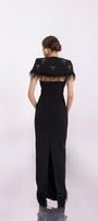 Rylie Sheath Feather Twill Floor Length Set - MEAN BLVD