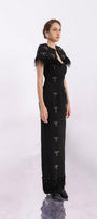 Rylie Sheath Feather Twill Floor Length Set - MEAN BLVD