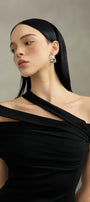 Saffira Hourglass Off-Shoulder Spandex Shirt - MEAN BLVD