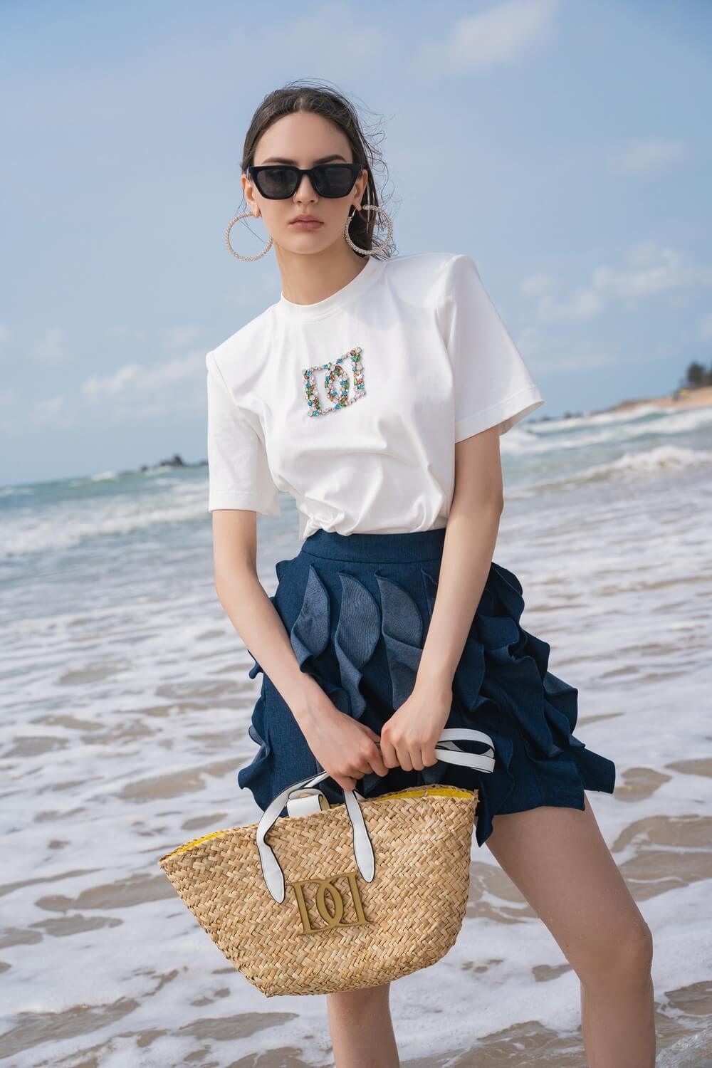 Sana Straight Short Sleeved Cotton Shirt - MEAN BLVD