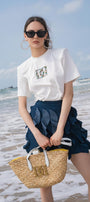 Sana Straight Short Sleeved Cotton Shirt - MEAN BLVD
