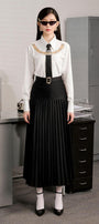 Sando Straight Long Sleeved Cotton Silk Shirt - MEAN BLVD