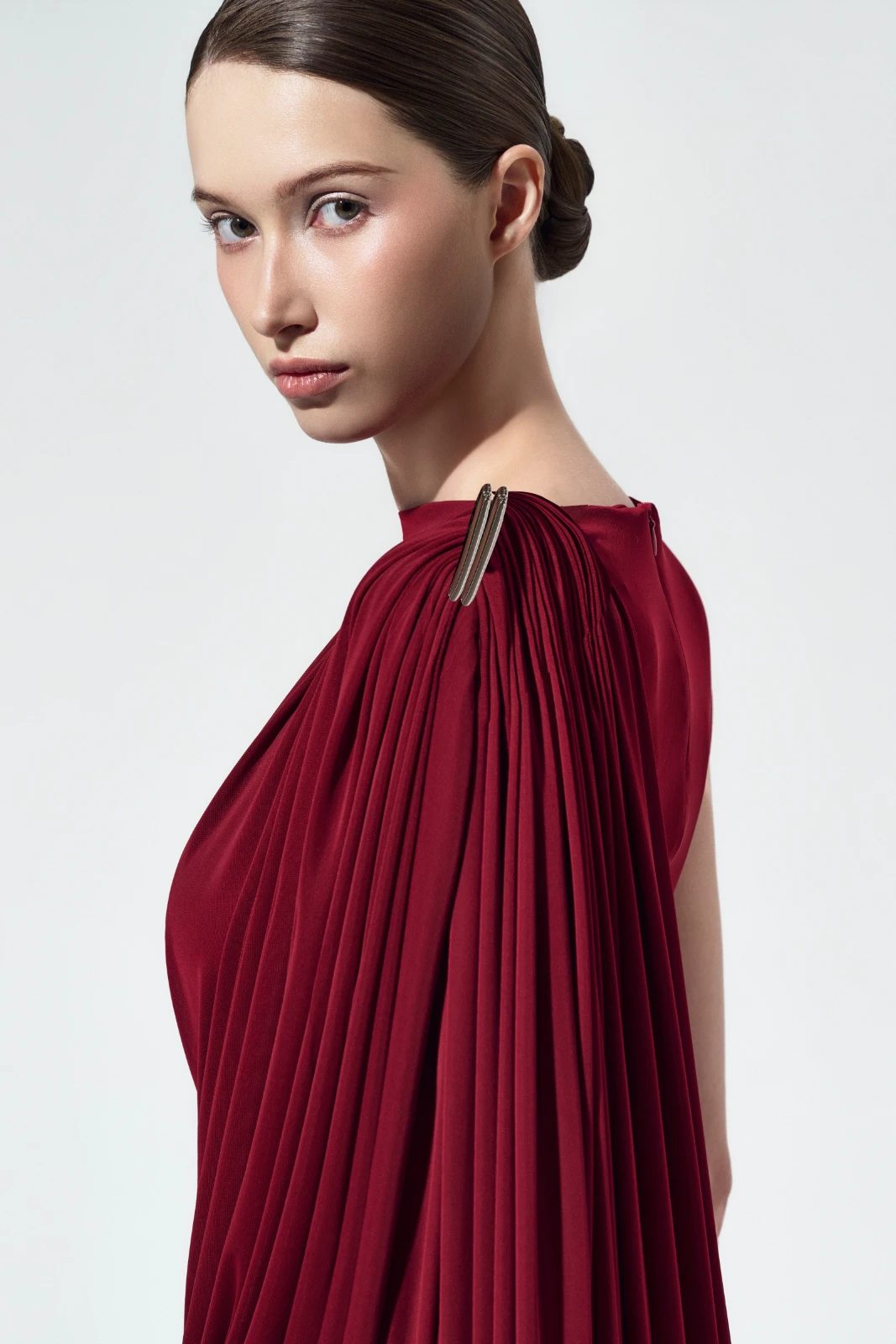 Sarina Draped Maxi Dress - MEAN BLVD