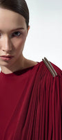 Sarina Draped Maxi Dress - MEAN BLVD