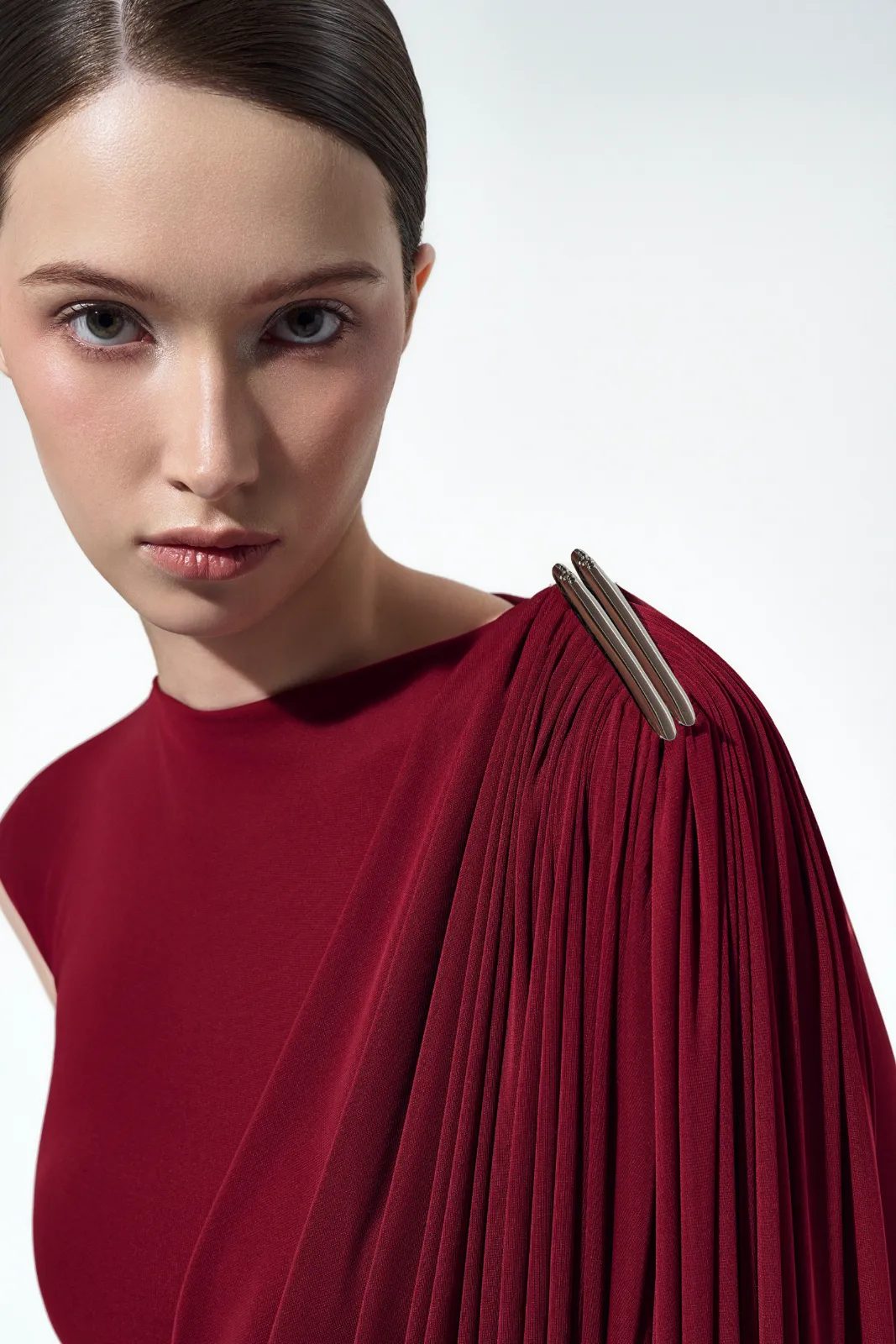 Sarina Draped Maxi Dress - MEAN BLVD