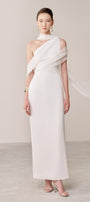 Sariton Sheath Extended Flap Polyester Ankle Length Dress - MEAN BLVD