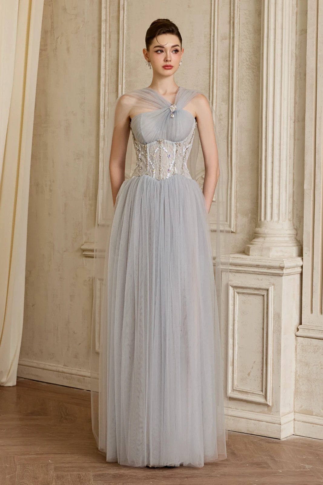 Savira Corset Maxi Dress - MEAN BLVD