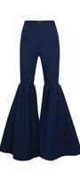 Scottie Fit and Flare Boot Cut Denim Floor Length Pants - MEAN BLVD