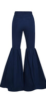 Scottie Fit and Flare Boot Cut Denim Floor Length Pants - MEAN BLVD
