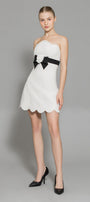 Scout A-line Back Zipper Wool Mini Dress - MEAN BLVD