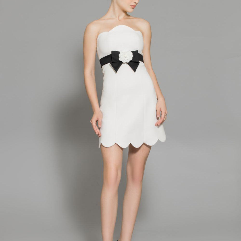 Scout A-line Back Zipper Wool Mini Dress - MEAN BLVD