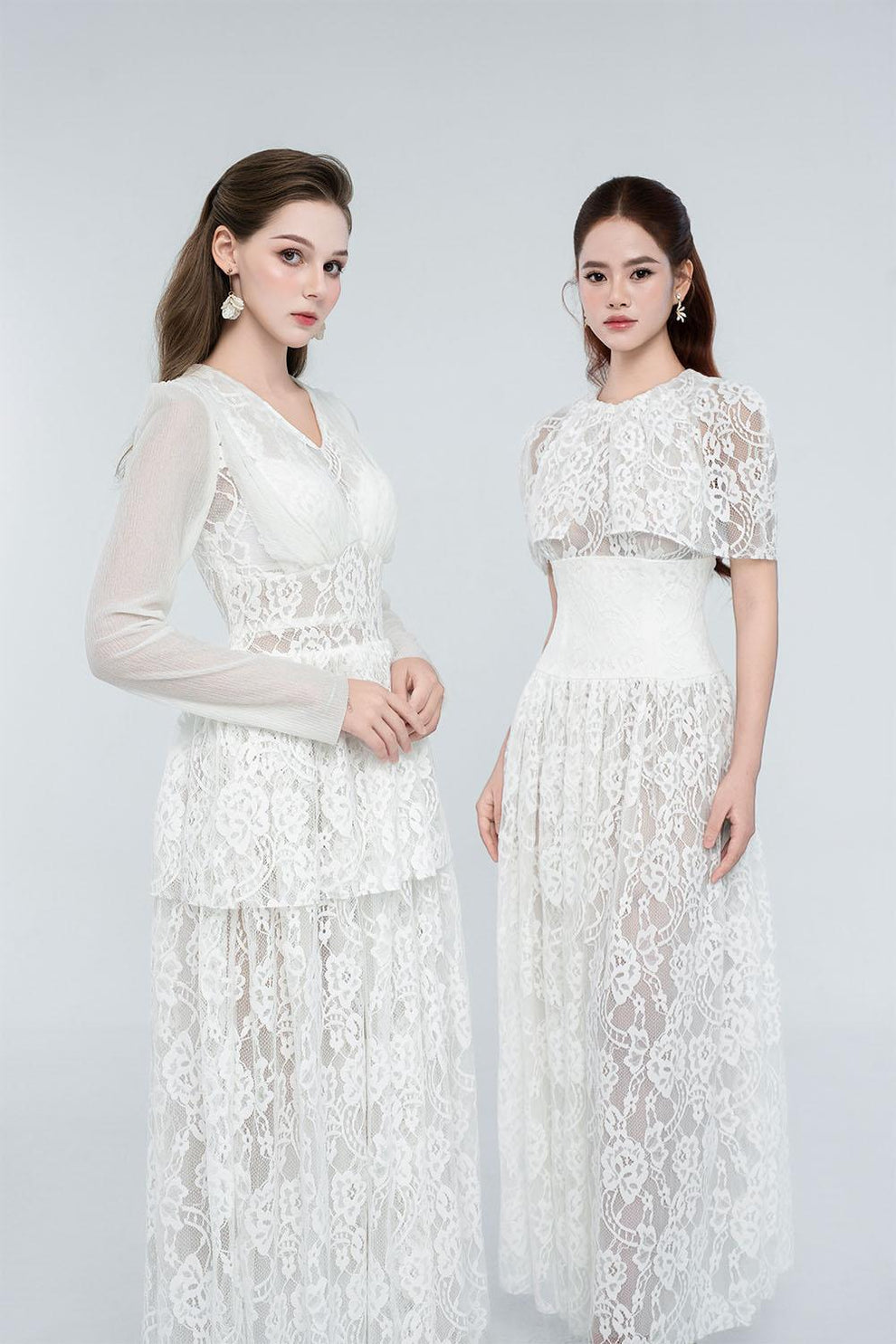 Mesh Lace Dress High Waist Dress Waist Tight Summer main image 0