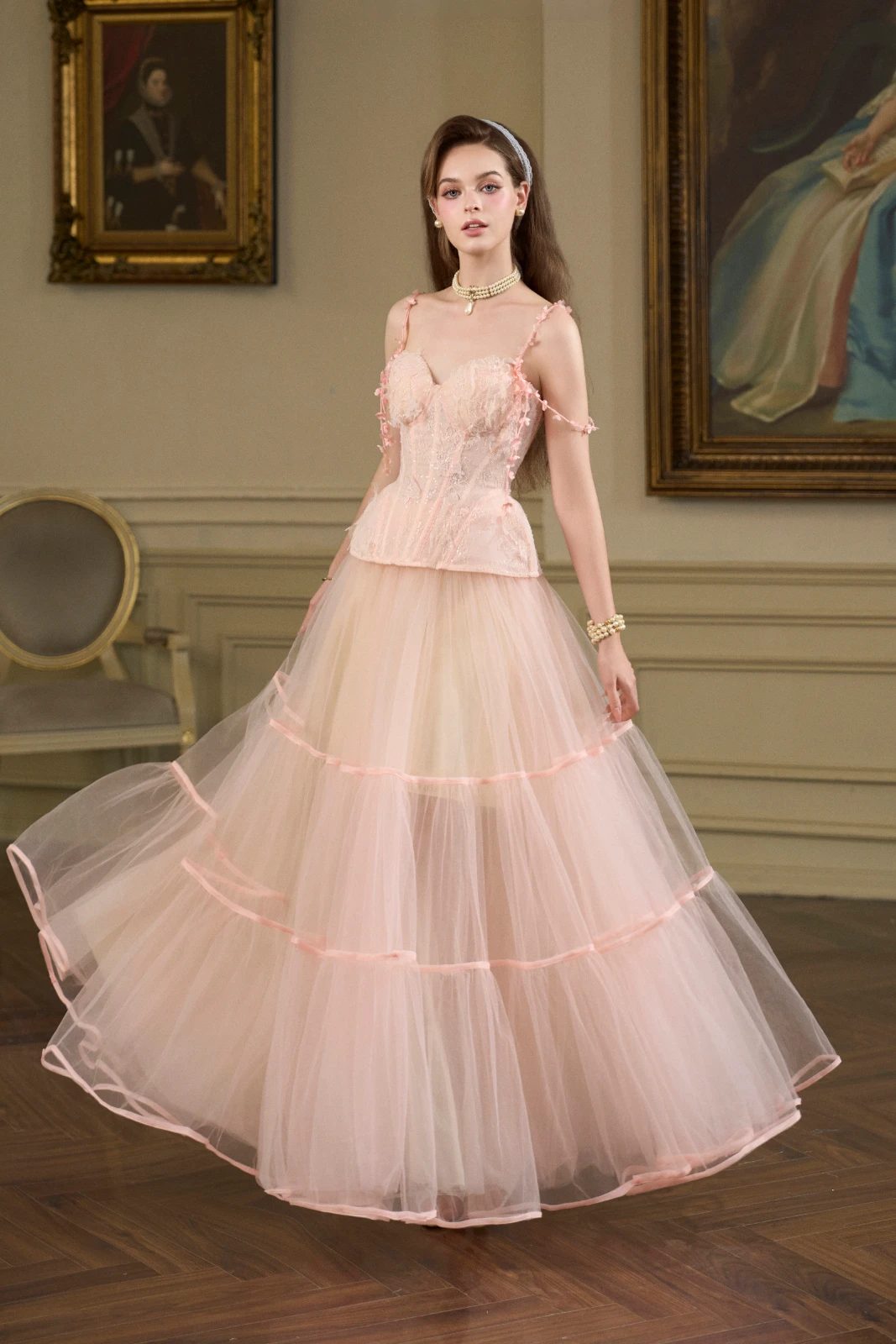 Seline Tiered Tulle Skirt - MEAN BLVD