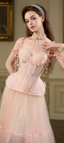 Seline Lace Corset Top - MEAN BLVD