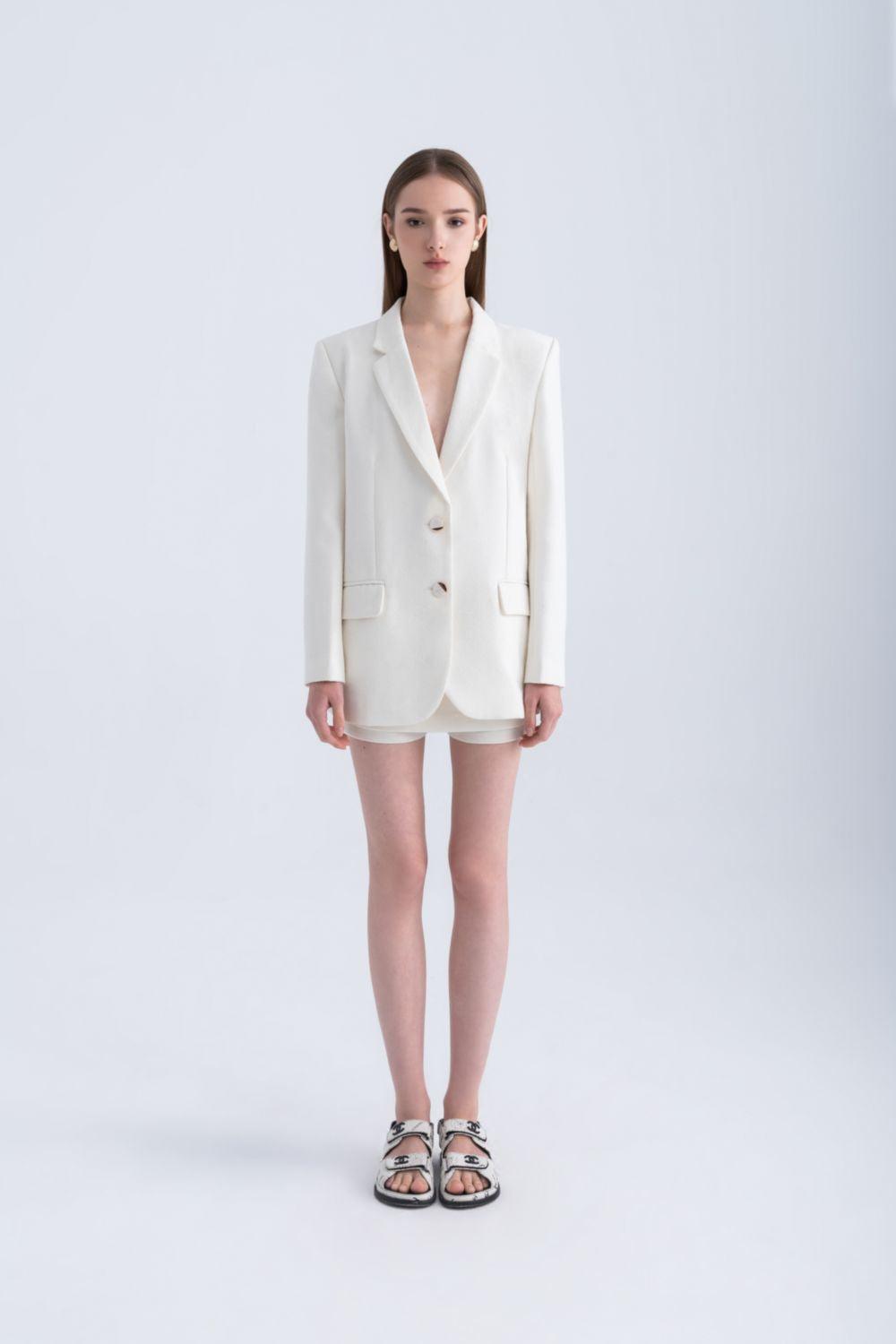 Serena Straight Side Pocket Polycotton Skort - MEAN BLVD