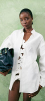 Shameplant Straight Cuff Sleeved Linen Shirt - MEAN BLVD