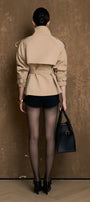 Siena High Neck Coat - MEAN BLVD