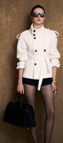 Siena High Neck Coat - MEAN BLVD