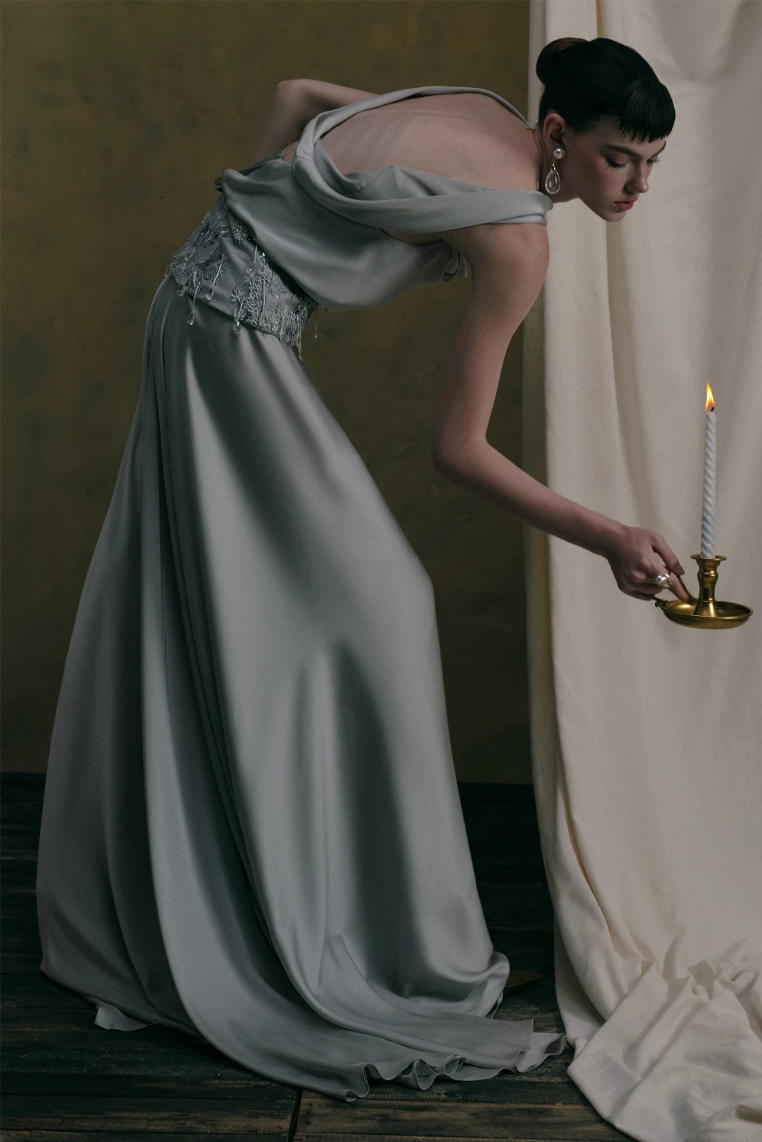 Silvara Cowl Neck Maxi Dress - MEAN BLVD