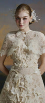 Sisley Floral Applique Midi Dress - MEAN BLVD