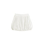 Snowdrop Bubble Gathered Organic Cotton Mini Skirt - MEAN BLVD