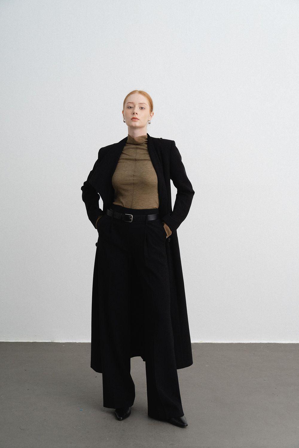 Sofia Straight Double Breasted Polycotton Trench Coat - MEAN BLVD