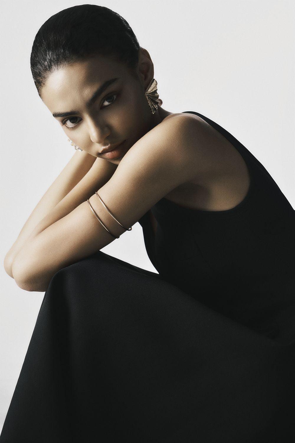 Solange Asymmetric Sleeveless Polyester Ankle Length Dress - MEAN BLVD