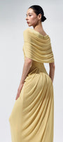 Solea Ruched Draping Maxi Dress - MEAN BLVD