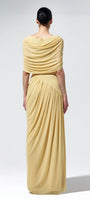 Solea Ruched Draping Maxi Dress - MEAN BLVD