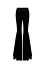 Soleila Fit and Flare High Waist Crepe Floor Length Pants - MEAN BLVD