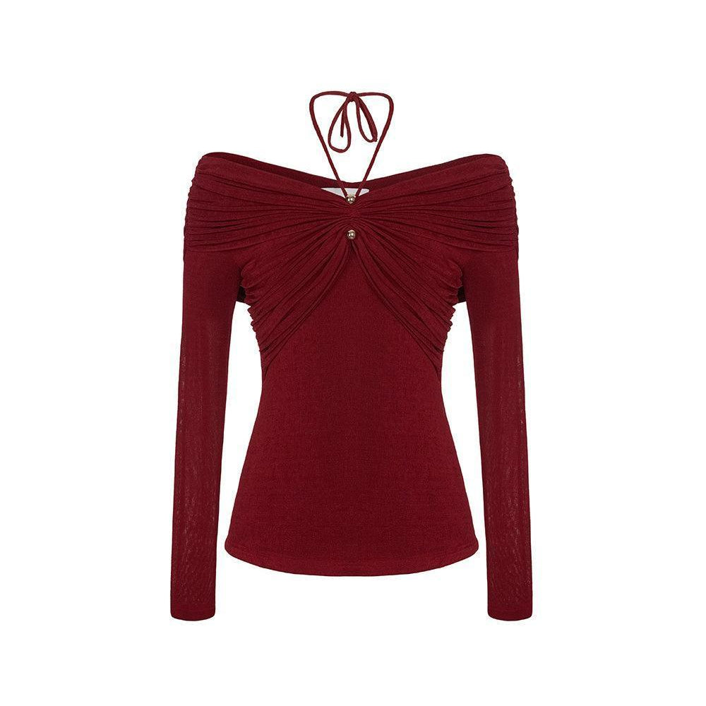 Son Bodycon Long Sleeved Knitted Fabric Top - MEAN BLVD