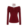 Son Bodycon Long Sleeved Knitted Fabric Top - MEAN BLVD