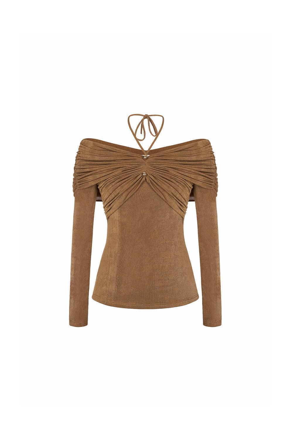 Son Bodycon Long Sleeved Knitted Fabric Top - MEAN BLVD