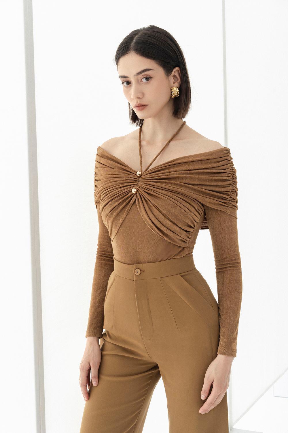 Son Bodycon Long Sleeved Knitted Fabric Top - MEAN BLVD