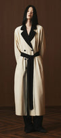 Soren Notched Lapel Trench Coat - MEAN BLVD